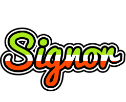 Signor superfun logo