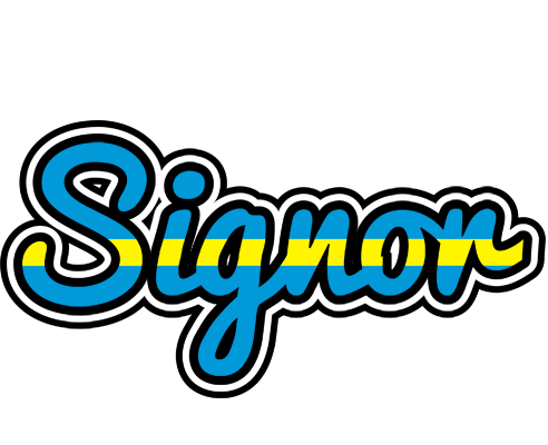Signor sweden logo
