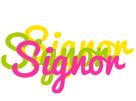 Signor sweets logo