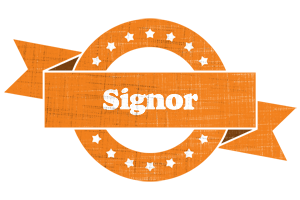 Signor victory logo