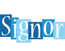 Signor winter logo