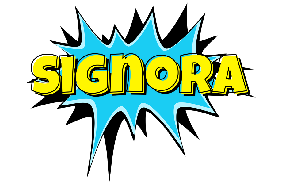 Signora amazing logo