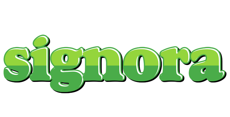 Signora apple logo