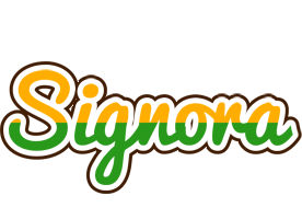 Signora banana logo