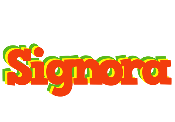 Signora bbq logo