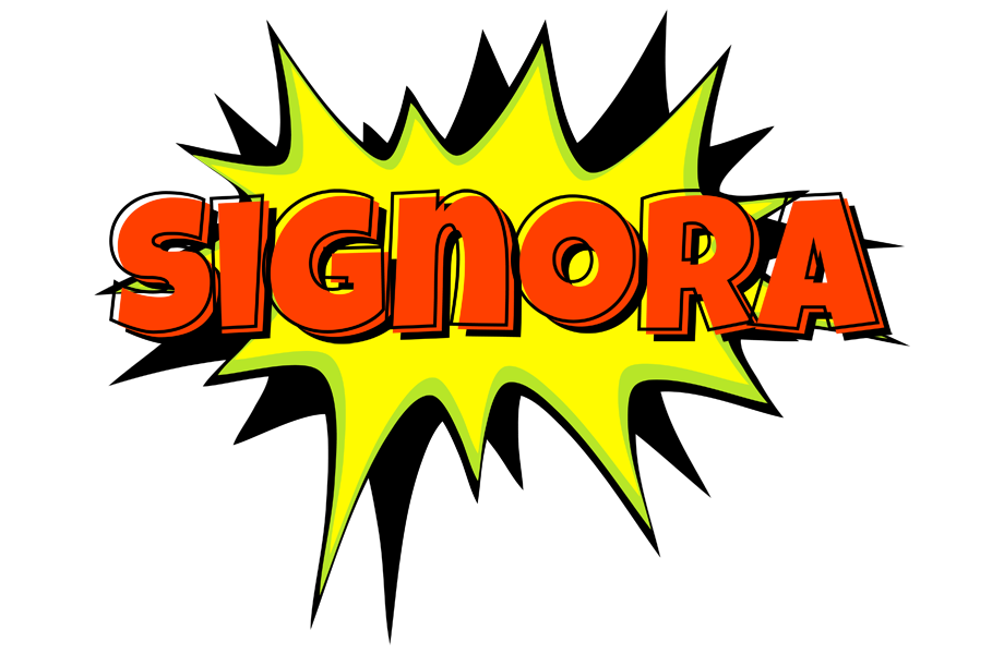 Signora bigfoot logo