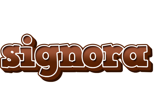 Signora brownie logo
