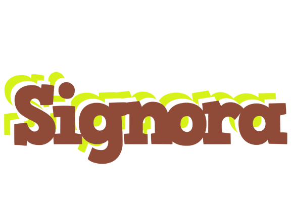 Signora caffeebar logo