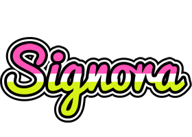 Signora candies logo