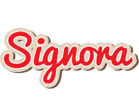 Signora chocolate logo