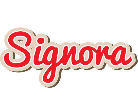 Signora chocolate logo