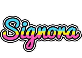 Signora circus logo