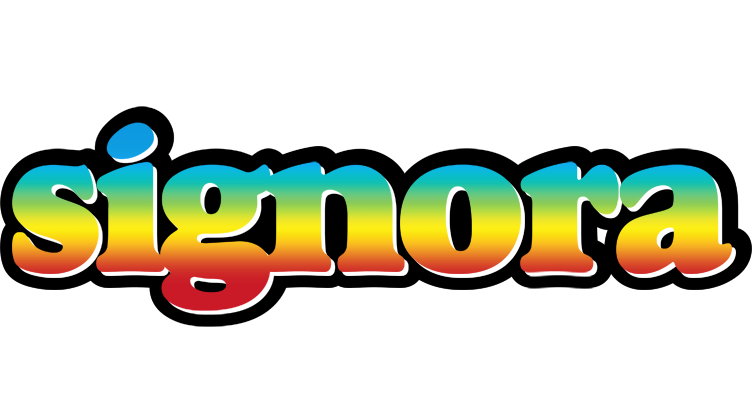 Signora color logo