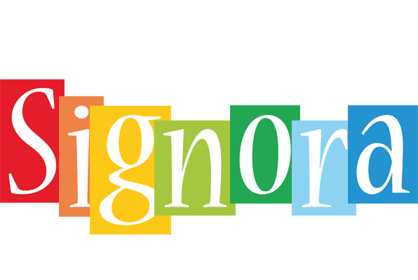 Signora colors logo