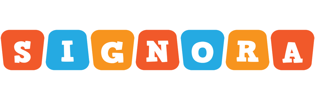 Signora comics logo
