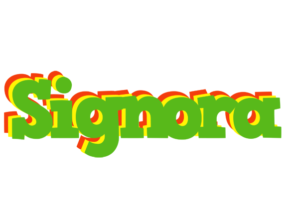 Signora crocodile logo