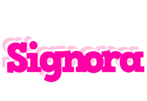 Signora dancing logo