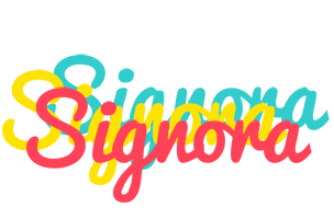 Signora disco logo