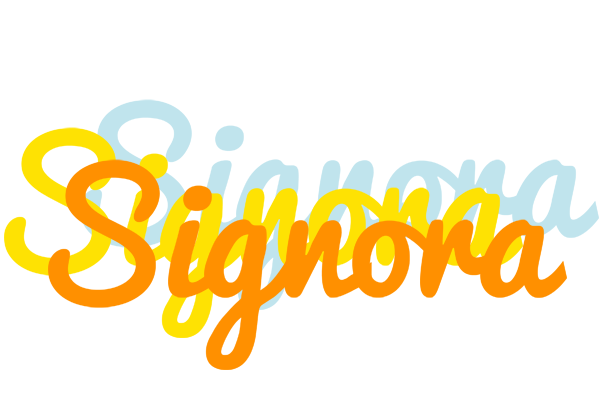 Signora energy logo