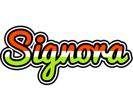 Signora exotic logo