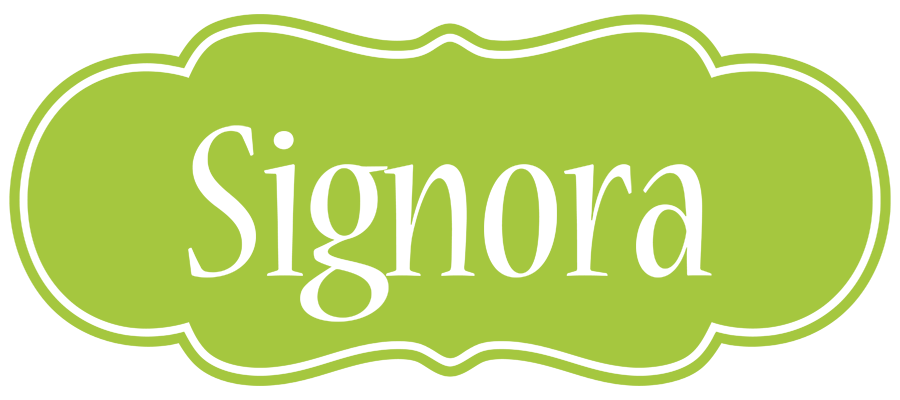 Signora family logo