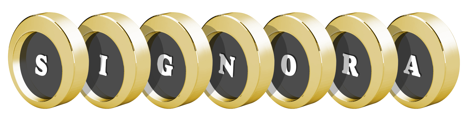 Signora gold logo