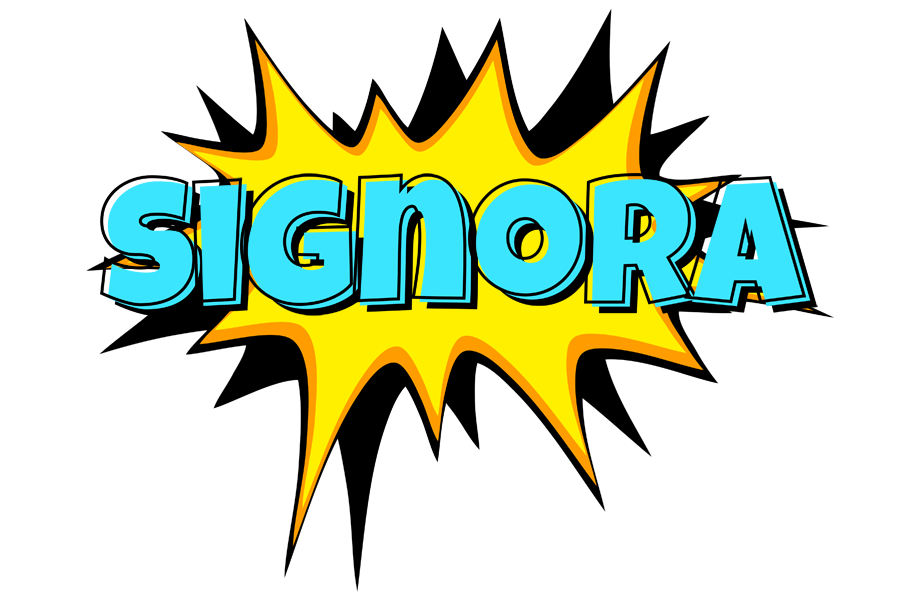 Signora indycar logo
