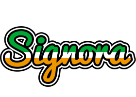 Signora ireland logo