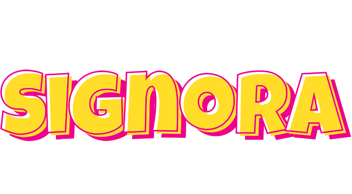 Signora kaboom logo