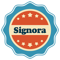 Signora labels logo