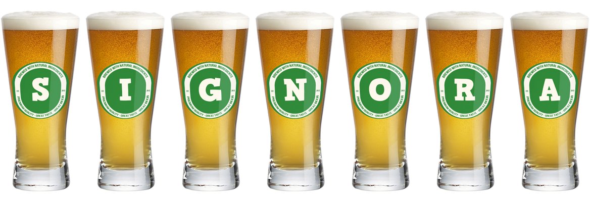 Signora lager logo