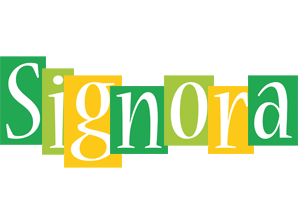 Signora lemonade logo