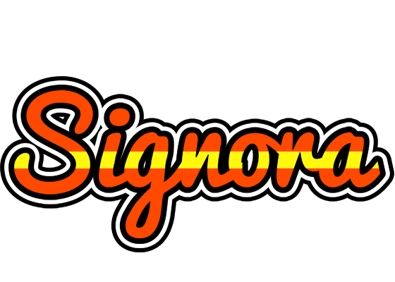 Signora madrid logo