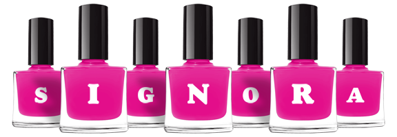 Signora nails logo