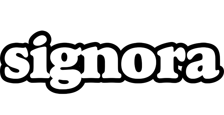 Signora panda logo