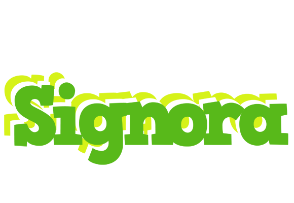 Signora picnic logo