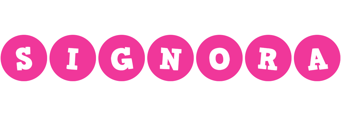 Signora poker logo