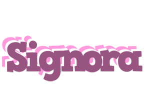 Signora relaxing logo