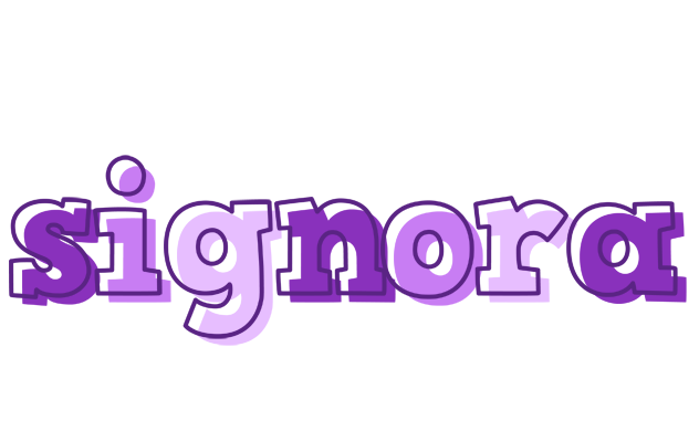 Signora sensual logo
