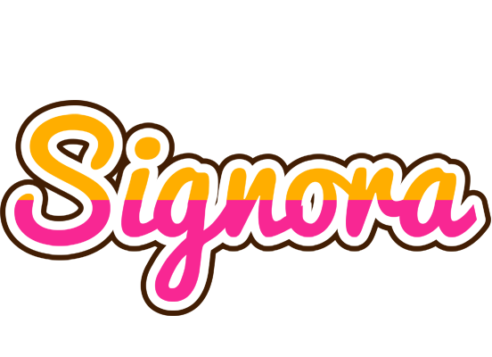 Signora smoothie logo