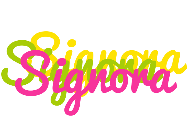 Signora sweets logo