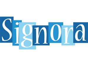 Signora winter logo