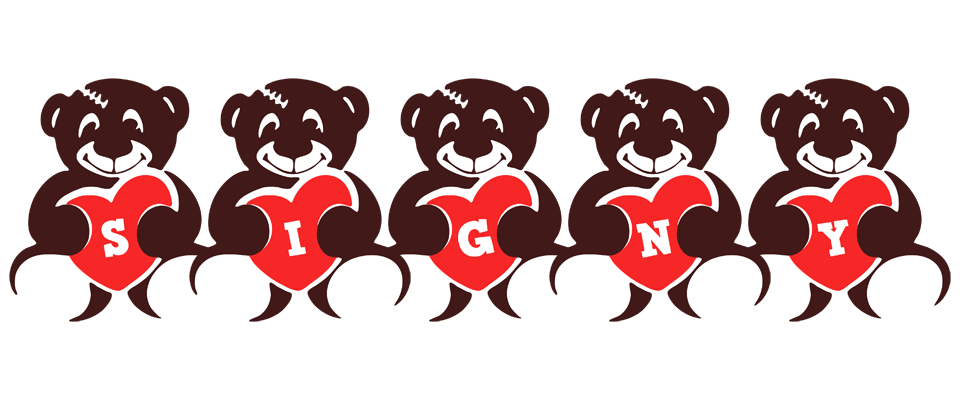 Signy bear logo