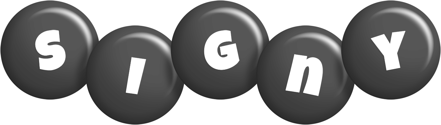Signy candy-black logo