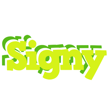 Signy citrus logo