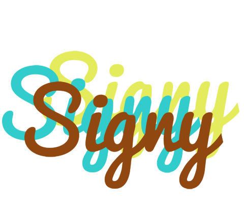 Signy cupcake logo