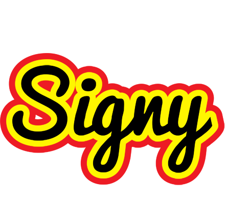 Signy flaming logo