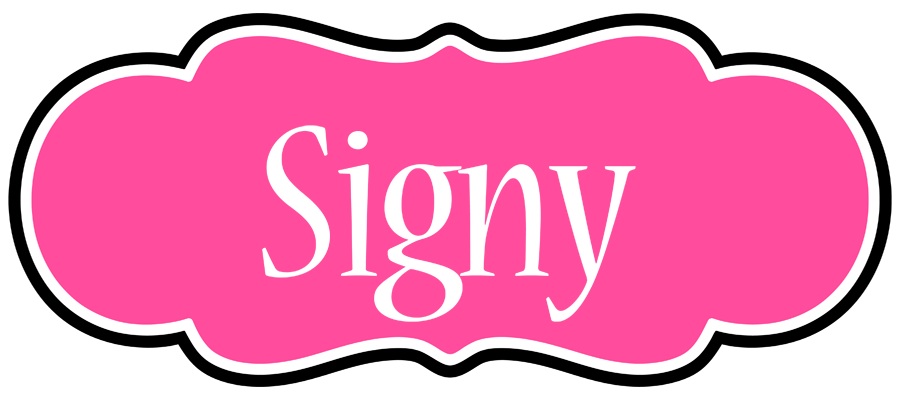 Signy invitation logo