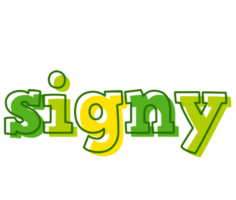Signy juice logo