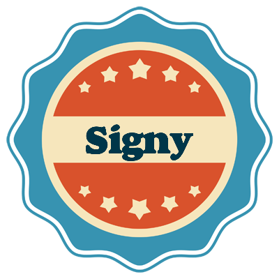 Signy labels logo